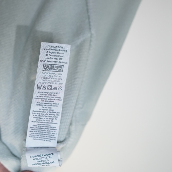 Topman Hoodie Mint Gray - Picture 4 of 5